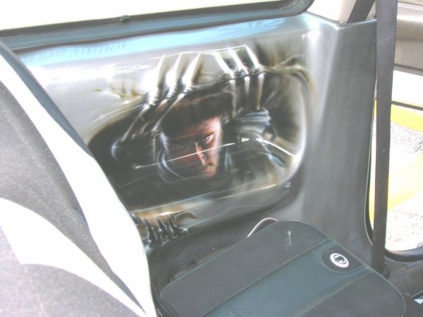 Rover 200 Tuning car, Interior detail