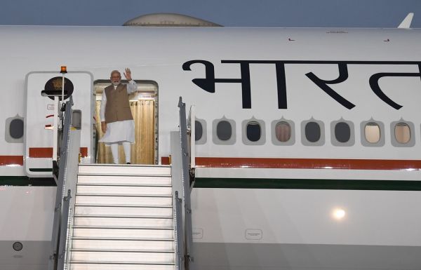 Prime Minister Shri Narendra Modi emplanes for Samarkand, Uzbekistan