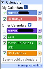 google calendar
