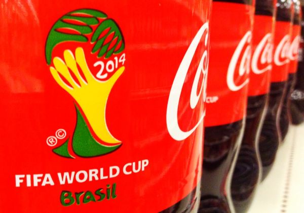 Coca Cola FIFA World Cup Soccer / Football logo Brasil Brazil 2 liter liter Coca Cola Coke Soda Pop Sift Drink Bottles 2014 Pics by Mike Mozart of TheToyChannel and JeepersMedia on YouTube. #CocaCola #FIFA #Soccer #WorldCup #Football #Brazil #Brasil #Coke