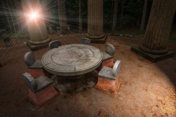 Afterglow Vista, John S. McMillin Memorial Mausoleum, Roche Harbor