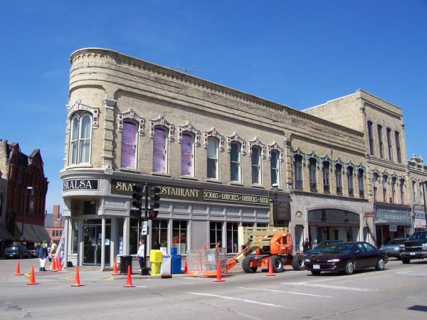 Movie set for Johnny Depp Movie 'Public Enemies' 04.05.08 (Oshkosh, Wisconsin)