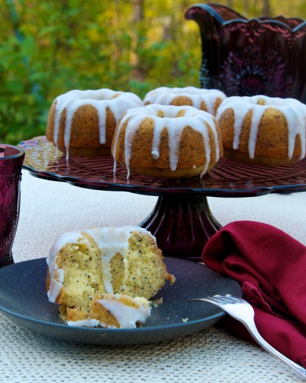 Lemon-Lime Poppyseed Baby Cakes