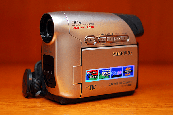 Samsung MiniDV videocamera