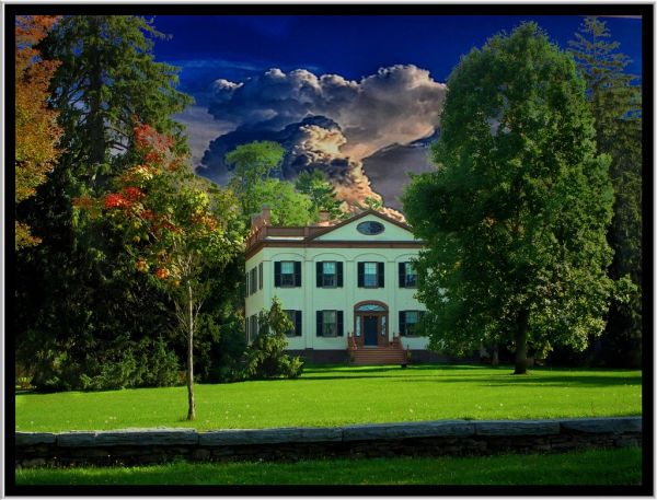 Lorenzo State Historic Site ~ Cazenovia New York ~ John Lincklaen Mansion ~ Antebellum
