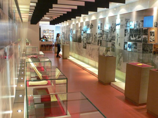 At the Anne Frank Museum in Berlin