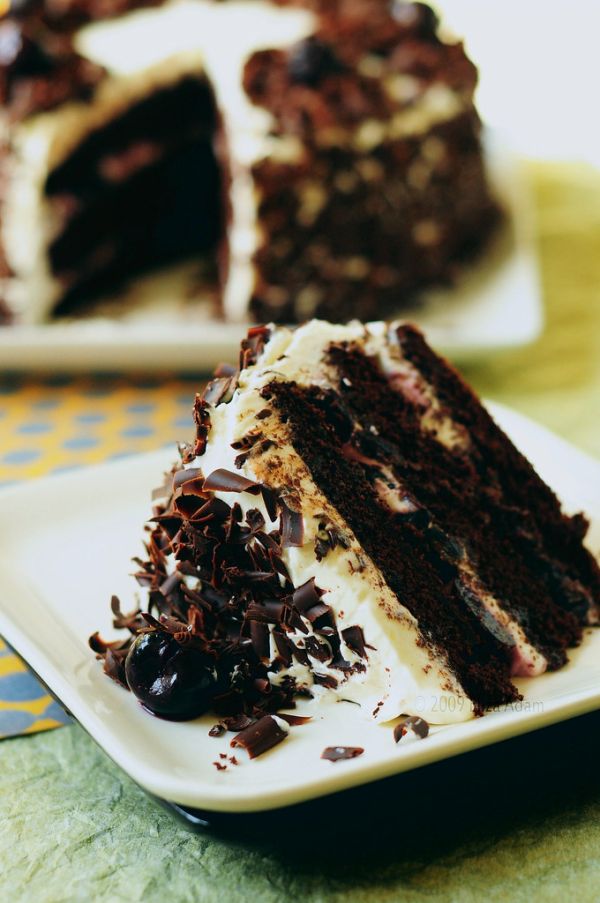 another slice of Black Forest cake
