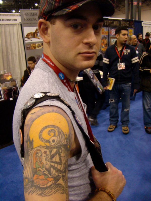 nightmare before christmas tattoo