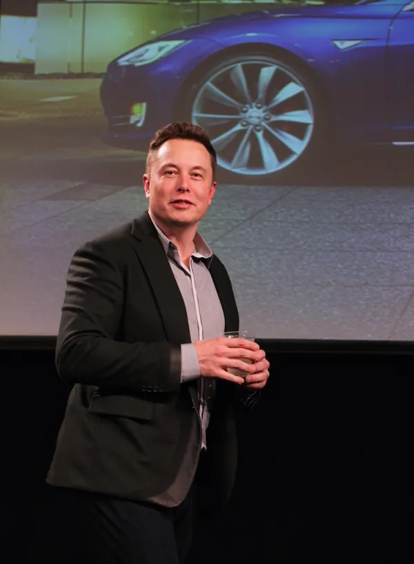 Elon Musk at the 2015 Tesla Motors Annual Meeting