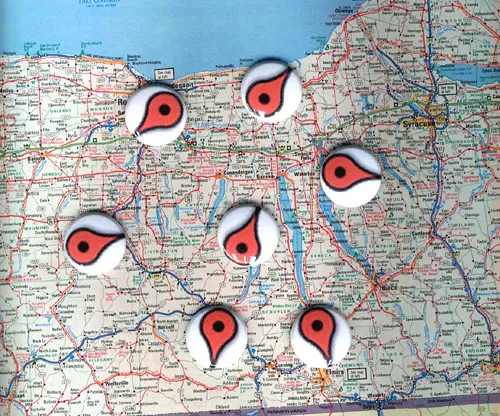 Google Maps Icon Buttons