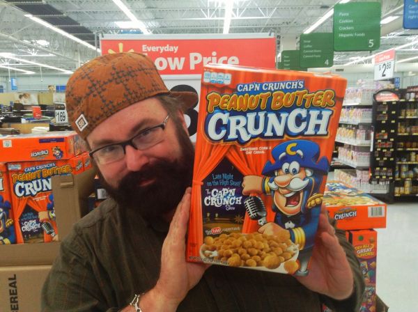 cap'n Crunch Peanut Butter Crunch Kids Cereal at Walmart with Mike Mozart