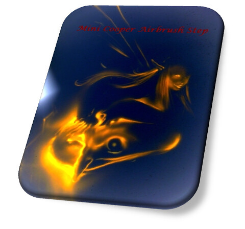 Airbrush Tutorial - Step by Step Mini Cooper