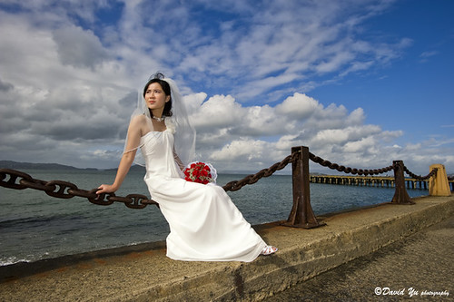 Model photo test shot