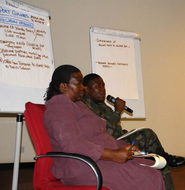 Table Top Exercise - East African partner nations test disaster response during Natural Fire 10 - US Army Africa - 091024