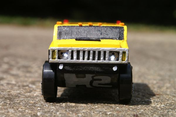 Hummer Pinewood Derby Car v1