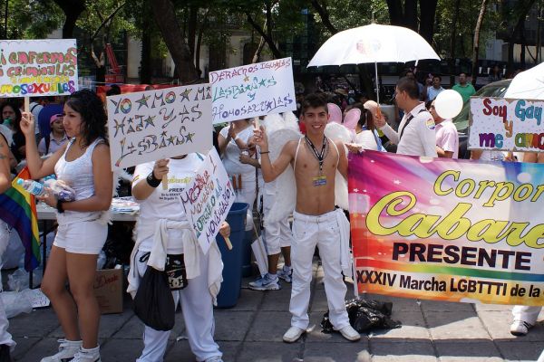 Gay Pride Day in Mexico City. June 2nd, 2012