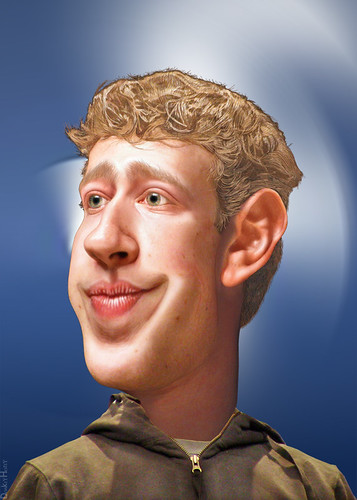 Mark Zuckerberg - Caricature