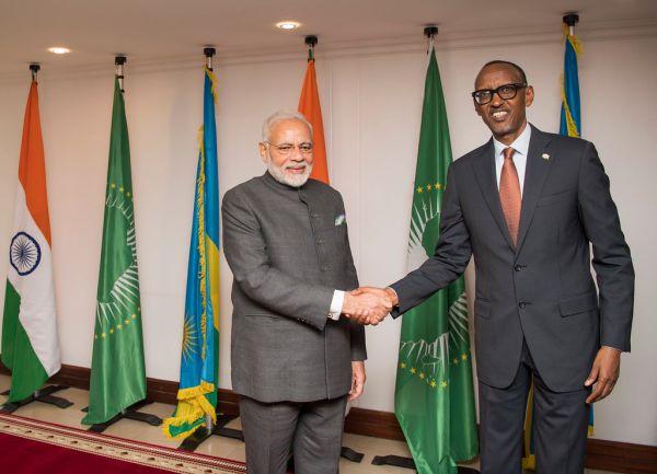 President Kagame hosts Prime Minister Narendra Modi of India for bilateral talks | Kigali, 23 July 2018