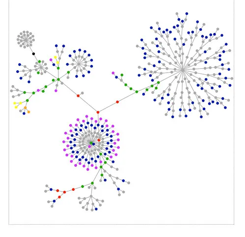 My Twitter account as data visualization