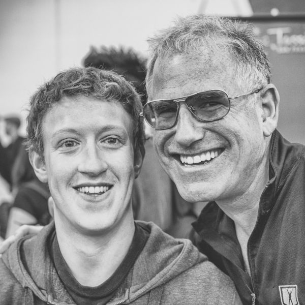 Mark Zuckerberg and Scott Jordan