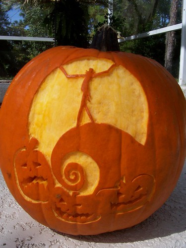 Nightmare Before Christmas pumpkin
