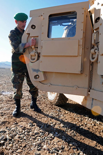 ANA Humvee Driver Training