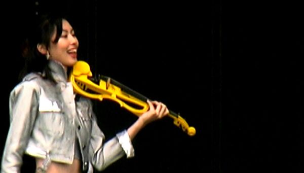 Yellow Electric Violin