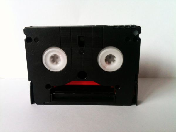 Cara de cinta mini DV