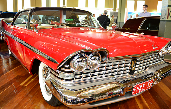 1959 Plymouth Fury (2013 RACV Motorclassica) (10491831395)