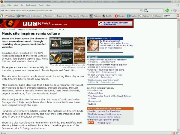 How I see BBC news stories with my custom greasemonkey script