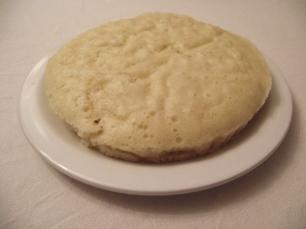 Steamed sponge cake