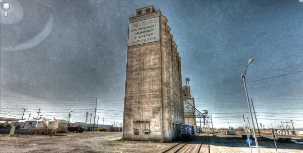 Google Street View - Pan-American Trek - Bolton's Crown Quality Wilbarger Elevator