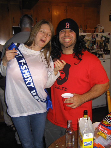 Wet T-shirt Contest & Johnny Damon