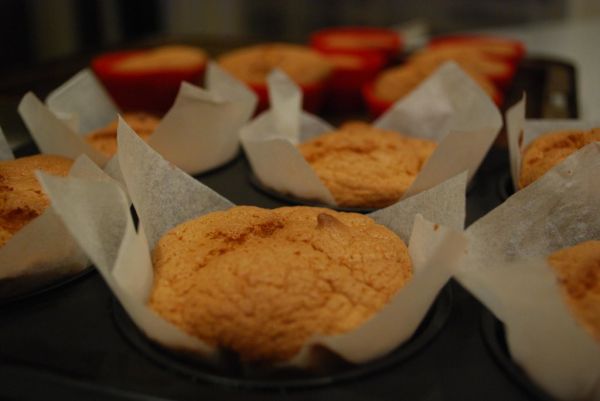 Cooked - close-up - Paper-Wrapped Sponge Cakes