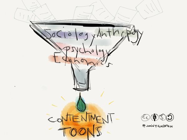 Contentment toons funnel fun
