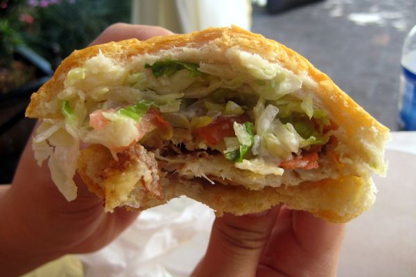 New Orleans - French Quarter - Johnny's Po-Boys - Soft Shell Crab Po-Boy