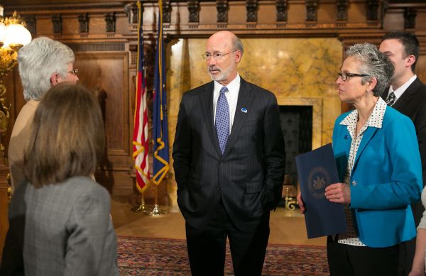 Governor Wolf Meets Tri-State Cardiology and Pulmonary Rehab Members