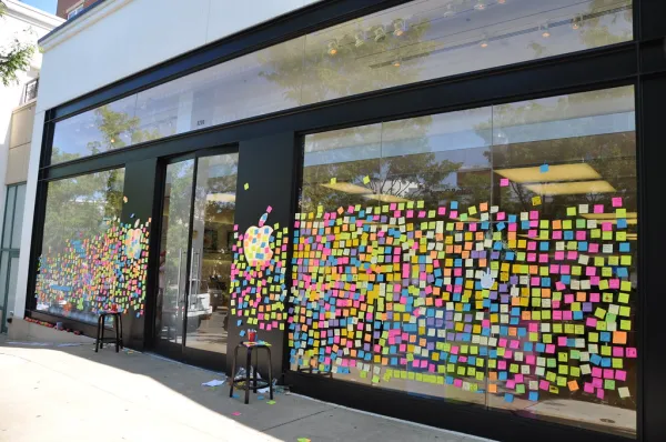 Steve Jobs tribute - Clarendon, VA
