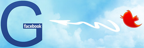 google facebook twitter