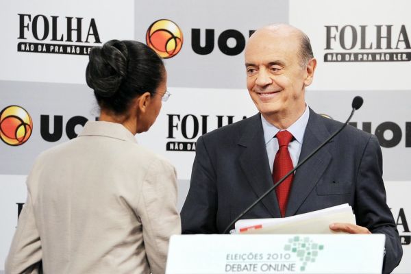 Serra no debate Folha/UOL