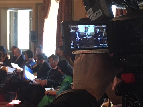 Prime Minister Juha Sipilä and India's Prime Minister Narendra Modi met in the India-Nordic Summit in Stockholm 17.4.2018