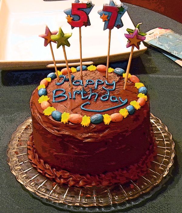 Birthday Cake - Dark