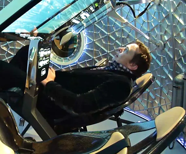 Elon Musk in the Eazy-E chair... Straight Outta Hawthorne