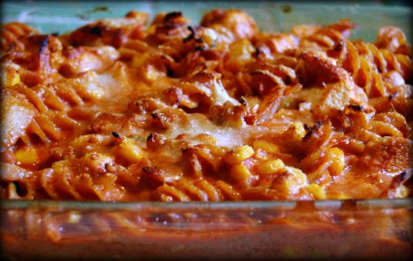 Chilli Chicken Pasta Bake