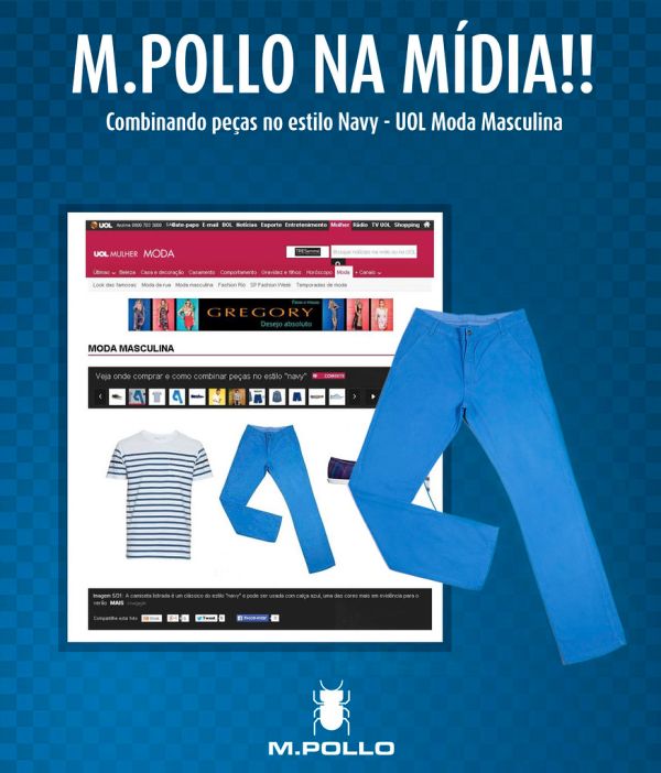 M.POLLO no UOL Moda Masculina