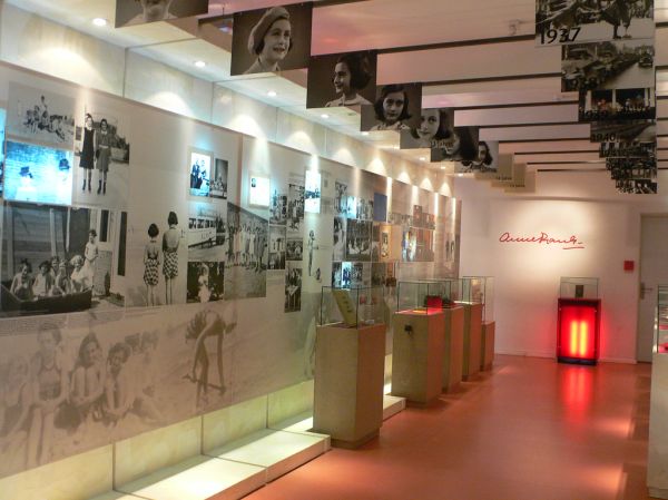 At the Anne Frank Museum in Berlin