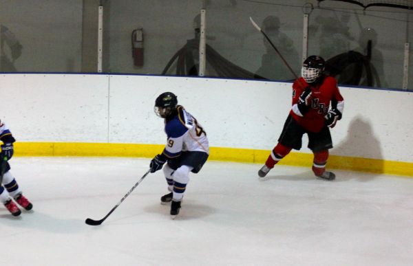 The 2012 Chicago Fury U14 AAA Girls Hockey Team vs Naperville Sabres Boys Pee Wee's in an exhibition game at Rocket Ice Arena in Naperville, Illinois on February 22nd, 2013.