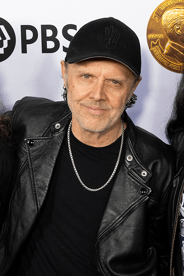 Metallica at the Library of Congress Gershwin Prize for Popular Song ceremony, 2024 (Lars Ulrich crop)
