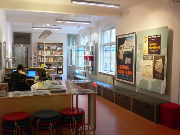 At the Anne Frank Museum in Berlin