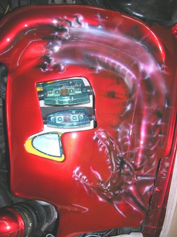 Airbrush on Alfa Romeo,by Artekaos